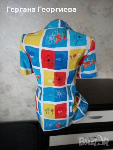 Дамско сако с къс ръкав, снимка 2 - Сака - 31359074