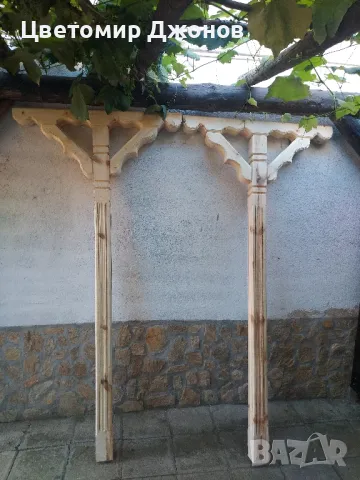 Дървени капители и конзоли за беседки и навеси, снимка 6 - Монтажи - 49307743