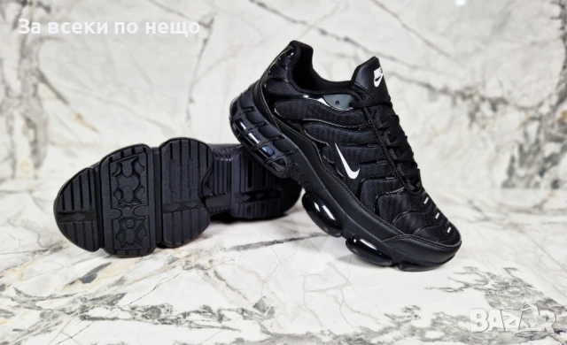 Nike Мъжки Черни Маратонки👟Мъжки Спортни Обувки В Черен Цвят Найк Код P645