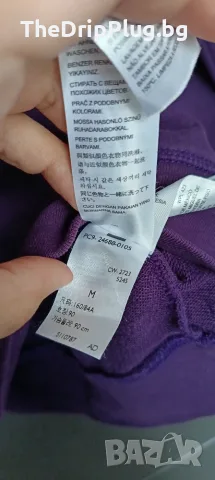 Levi's дамска плътна блуза размер М лилава, снимка 6 - Блузи с дълъг ръкав и пуловери - 56275267