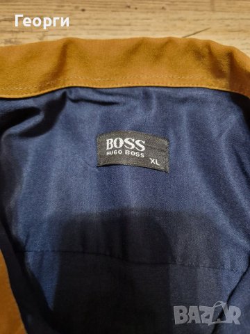 Мъжка риза  Hugo Boss Размер XL, снимка 6 - Ризи - 40849622
