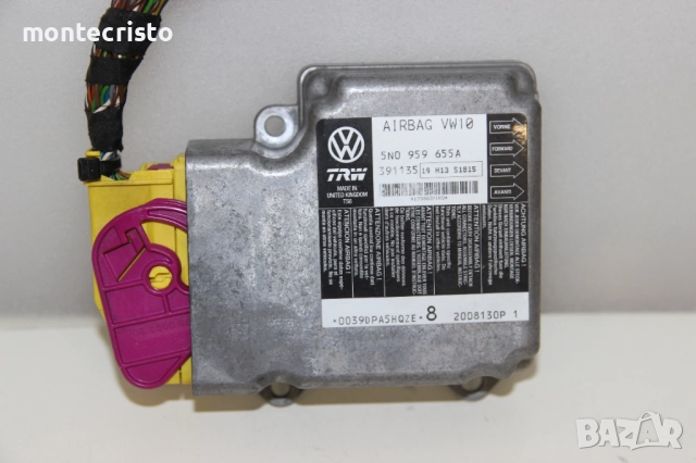 Централа airbag VW Passat B6 (2005-2011г.) 5N0959655A / 5N0 959 655 A / 5N0 959 655A