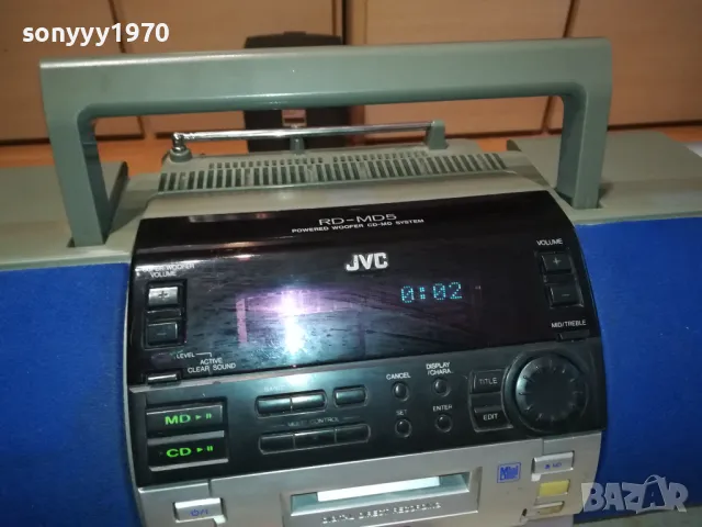 JVC RD-MD5 CD-MD SYSTEM-ВНОС SWISS 0405251632LNWC, снимка 10 - Аудиосистеми - 50153116