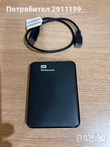Външен диск WD 1TB