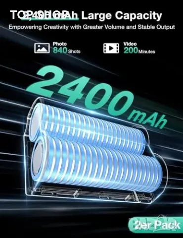 Ново Двойно Зарядно + 2 Батерии NP-W235 2400mAh за Fujifilm XT4 XT5, снимка 3 - Чанти, стативи, аксесоари - 49343957