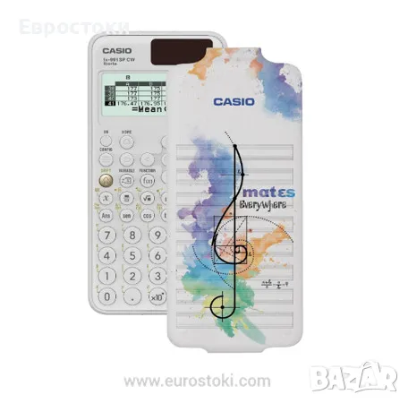 Научен калкулатор Casio FX-991SP CW, ексклузивен дизайн, 5 езика, над 560 функции. Налични са 2 диза, снимка 2 - Ученически пособия, канцеларски материали - 49120306