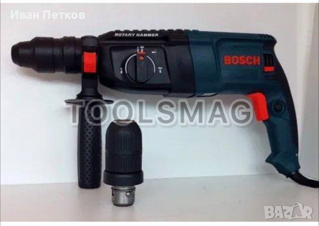 Перфоратор-къртач  Bosch GBH 2-26-DFR 1200W + патронник, снимка 1 - Други инструменти - 40099685