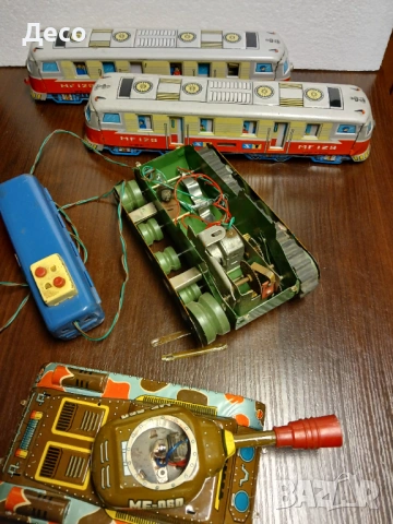 Стари китайски тенекиени играчки., снимка 4 - Колекции - 54191999