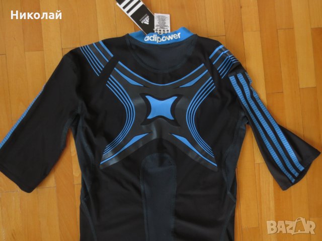 adidas Techfit PowerWeb Short Sleeve , снимка 5 - Тениски - 29329219