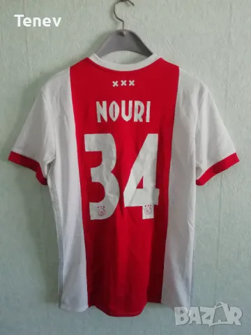Ajax #34 Nouri Adidas 2017/2018 оригинална тениска фланелка Аякс Амстердам размер М 