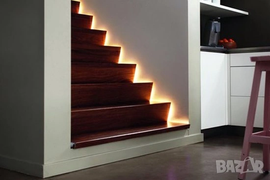 НОВА LED лента Philips 5м RGB 24W 1500lm – с дистанционно и режими, снимка 2 - Лед осветление - 53930151