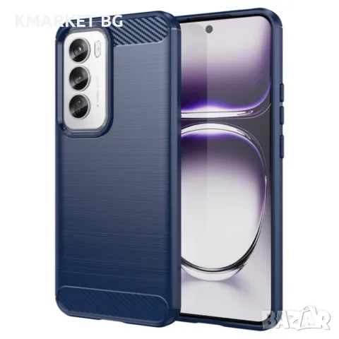 Oppo Reno12 Pro 5G Удароустойчив Carbon Fiber Калъф и Протектор, снимка 3 - Калъфи, кейсове - 48253843