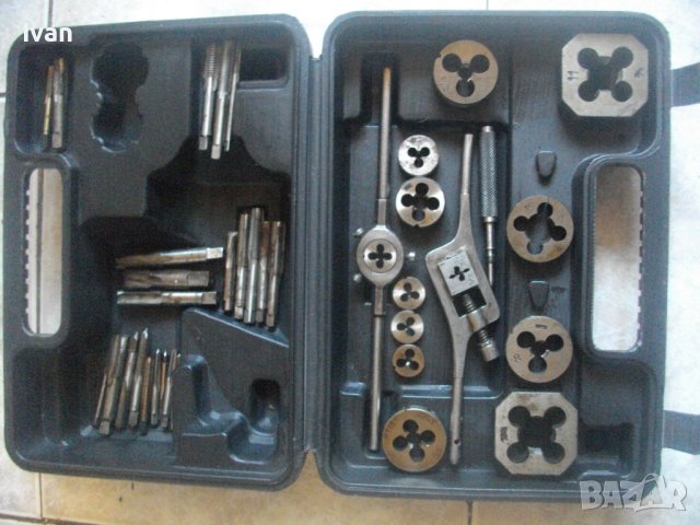 Резбонарезни Плашки/Метчици-Професионални-SS/SSH-Различни-Комплект 38бр-MEX/NIPPEL/NORIS/NITEX