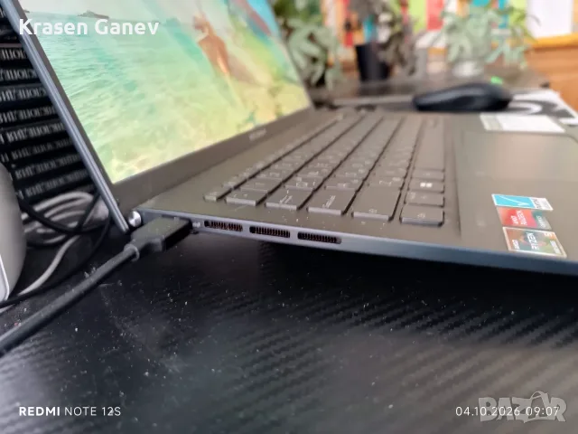 Asus Zenbook 14 oled , снимка 2 - Лаптопи за дома - 56388784