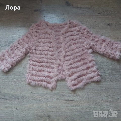 Дамска жилетка с естествен косъм , снимка 5 - Жилетки - 47331493