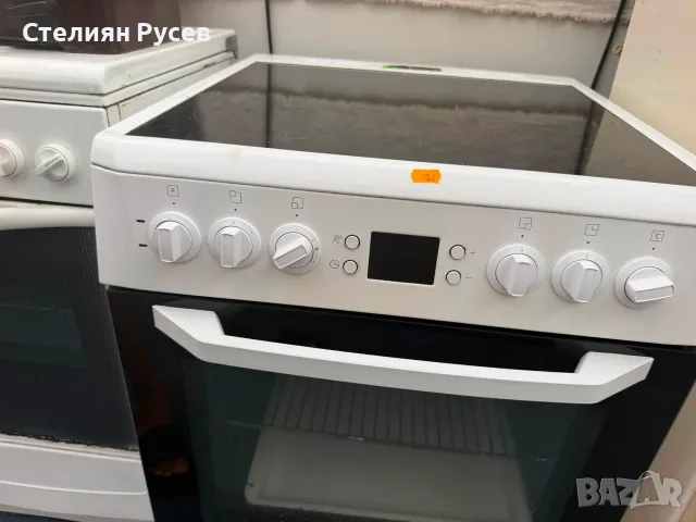 100911 beko  ГОТВАРСКА ПЕЧКА цена 70 евро -фурна на ток , 4 котлона на ток -състояние използвано / Б, снимка 3 - Печки, фурни - 56018440