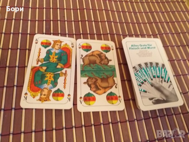 Немски карти, снимка 3 - Карти за игра - 29457490