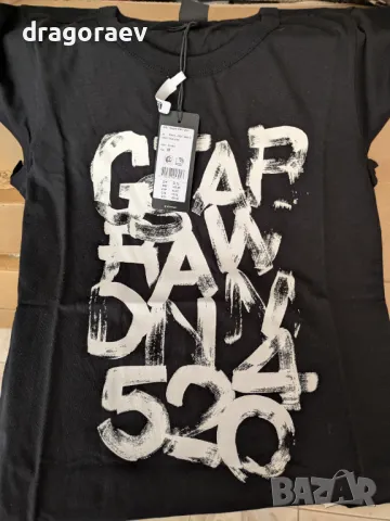 Нова дамска тениска G Star Graphic STM slim Tshirt оригинал, снимка 13 - Тениски - 49979485