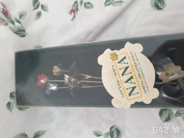 цветя от сребро 1, снимка 2 - Декорация за дома - 36703040