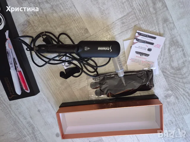 Преса за коса с пара и инфрачервена технология (Professional Steam & Infrared Styler), снимка 2 - Преси за коса - 55950135