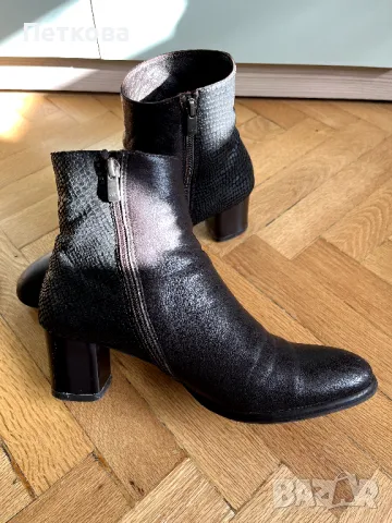 Дамски боти Sara Pen естествена кожа 40, снимка 2 - Дамски боти - 48319013