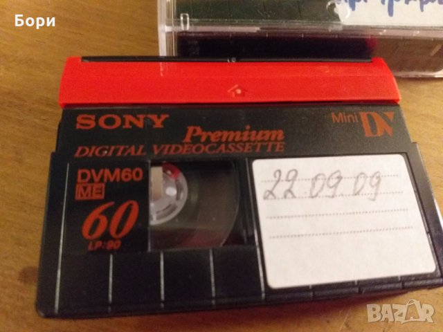 SONY mini DV  касети, снимка 3 - Камери - 31894708