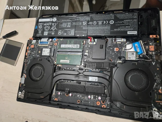 Лаптоп Lenovo Legion 5 pro цял или за части, снимка 10 - Части за лаптопи - 55796849