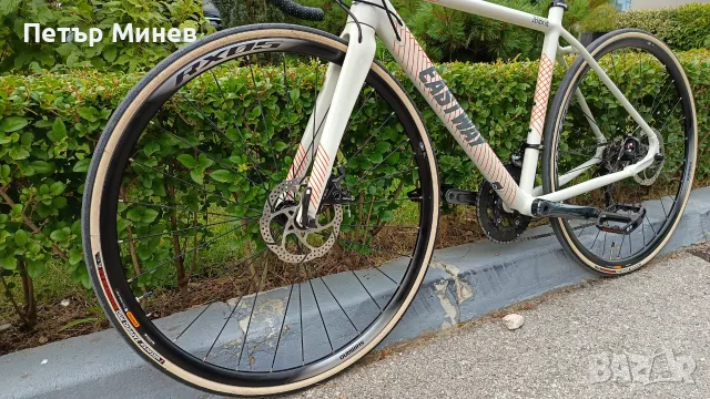Шосеен велосипед Eastway Zener AL Disc (Карбонова вилка, Shimano Tiagra, TRP, Ritchey), снимка 5 - Велосипеди - 56083913
