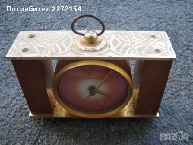 Каминен часовник , снимка 1 - Антикварни и старинни предмети - 29931859
