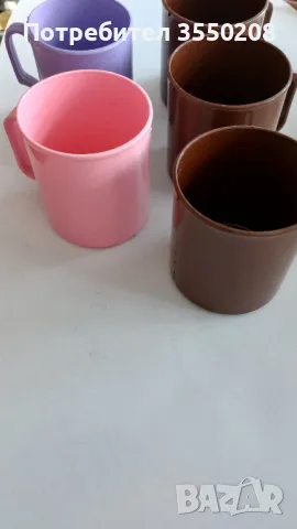 Чаша пластмасова с дръжка, нови, снимка 2 - Чаши - 50361970