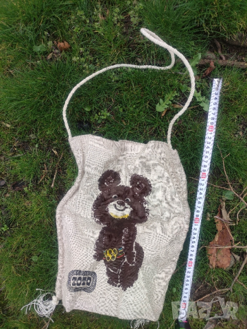 продава Торба мечето Миша - спорт ТоТо Олимпиада Москва  , снимка 3 - Чанти - 44780554