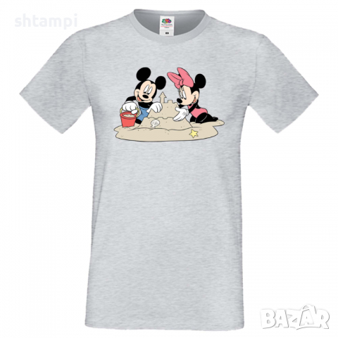 Мъжка тениска Mickey & Minnie 4 Подарък,Изненада,Рожден ден, снимка 5 - Тениски - 36575522