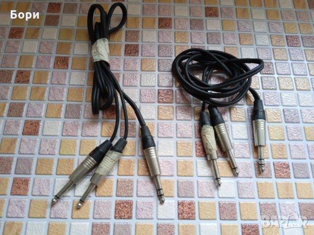 Качествен кабел  жак към 2 х жак