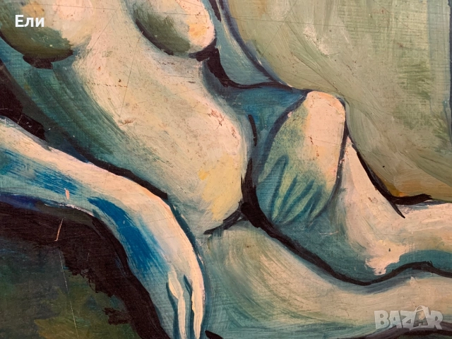 Масло гола жена, снимка 4 - Картини - 52553579