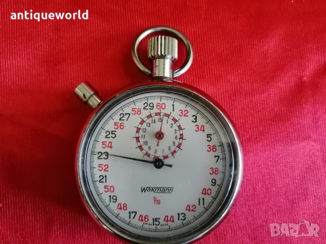  Стар Швейцарски Хронометър   BREITLING / WAKMANN  , снимка 2 - Антикварни и старинни предмети - 34386372