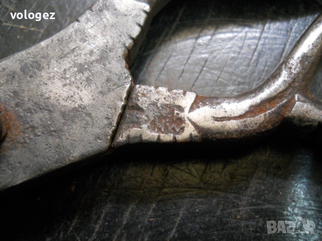 Старинни абаджийски ножици (ръчно ковани) , снимка 3 - Антикварни и старинни предмети - 38768930