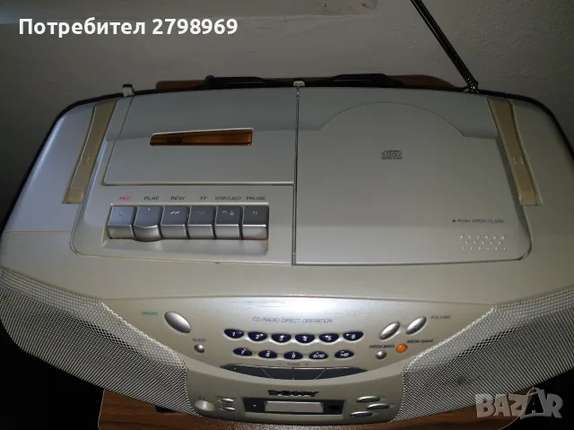 "Sony"Модел " CFD-S36L, снимка 6 - Аудиосистеми - 56521201