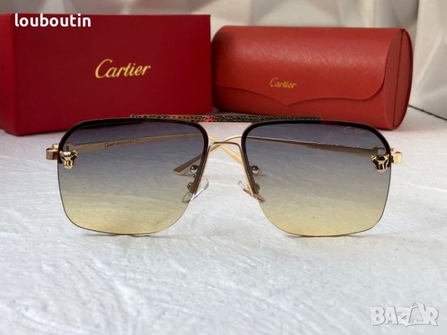Cartier 2023 мъжки слънчеви очила унисекс дамски слънчеви очила, снимка 2 - Слънчеви и диоптрични очила - 42797710