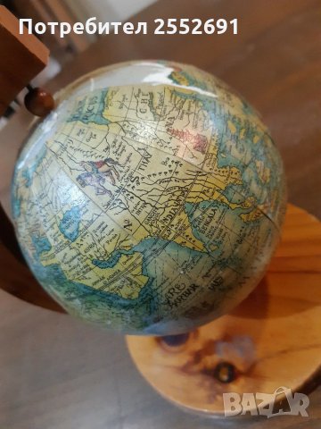 Глобус, снимка 8 - Антикварни и старинни предмети - 31457420