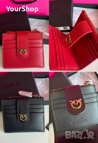 Портфейл Multi Purpose Wallet 103610 A0F1 Черен, Червен цвят