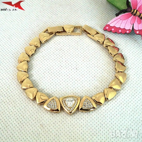 Гривна с 14К златно покритие 234870