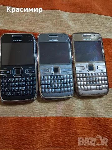 3 броя Nokia E72 – Уникално запазени