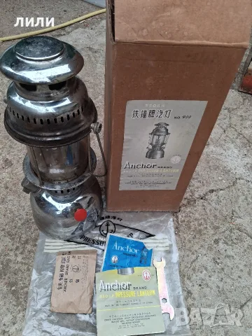 Газова лампа Петромакс, снимка 3 - Къмпинг осветление - 55848035