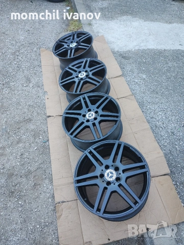 18" AMG оригинални джанти за Мерцедес, спорт пакет, снимка 2 - Гуми и джанти - 54320942