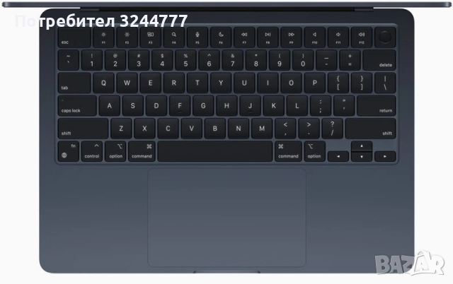 Лаптоп Apple MacBook Air 13", снимка 3 - Лаптопи за работа - 52696742