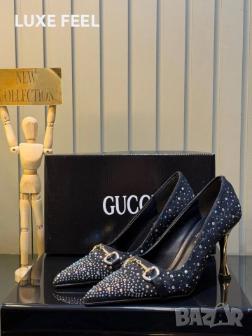 GUCCI ⚜️Дамски Обувки , снимка 5 - Дамски обувки на ток - 54152334