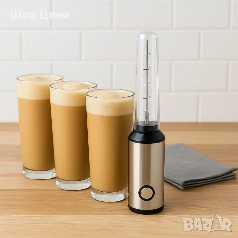 Фрапе миксер ръчен Muhler FMX-255S, 25W, Метално тяло, снимка 1