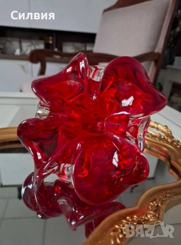  Купа Мурано, снимка 6 - Антикварни и старинни предмети - 54281878