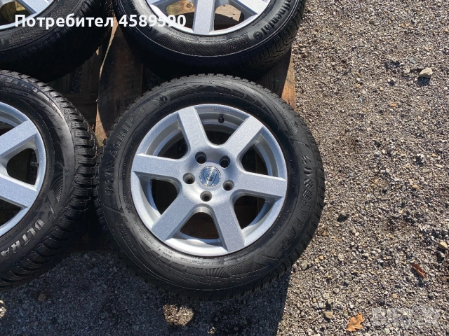 Алуминиеви джанти 15цола 5x112+ЗИМНИ ГУМИ Goodyear 195/65/15 за Vw,Audi,Skoda,Seat, снимка 7 - Гуми и джанти - 52258753