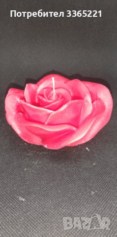 Речвена Роза свещ , снимка 4 - Романтични подаръци - 40440917